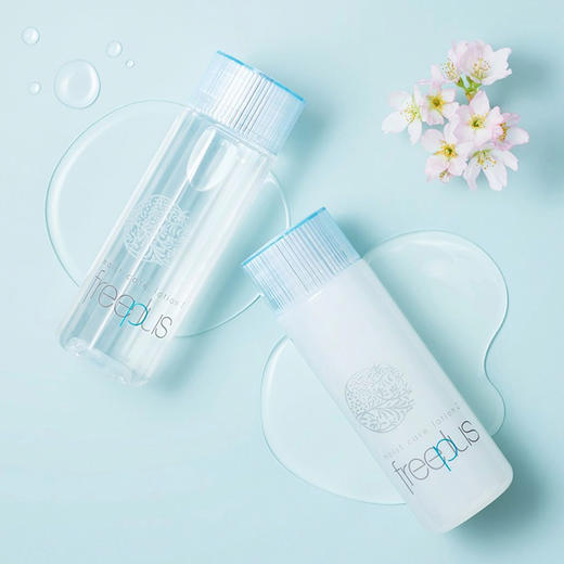 日本 Freeplus芙丽芳丝 保湿修护水乳套装套盒（130ml+100ml） 商品图11