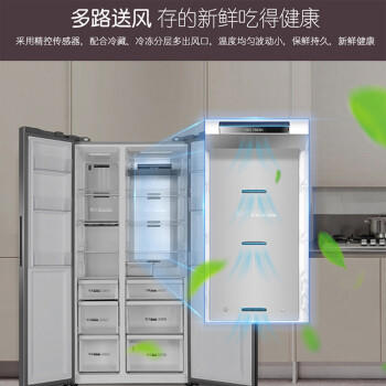 海尔（Haier）冰箱BCD-600WDGN玛瑙棕 商品图6