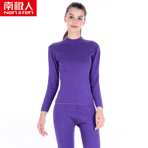 FXQ【南极人冬季情侣保暖内衣套装】加厚加绒男士女士保暖内衣 商品图8