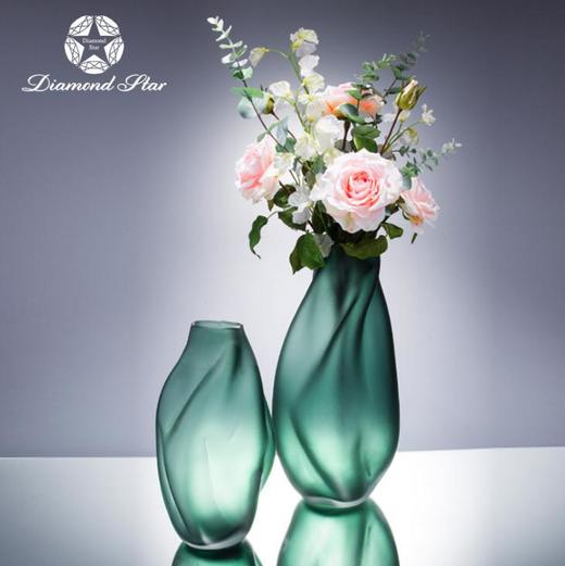 【花瓶】*彩色创意玻璃花瓶现代简约水培花器家居摆件，不含花 商品图1