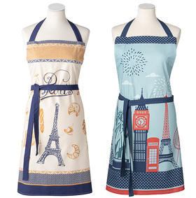 法国进口家纺COUCKE蔻合围裙环球旅行系列NSDE-Apron-World Travel/NSDE-Apron-Lutece