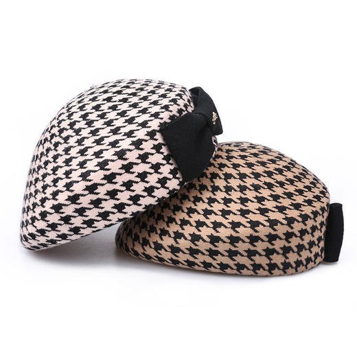 RM-FW121070A贝雷帽女士秋冬欧美空姐帽 批发羊毛呢礼帽时装毡帽 商品图3