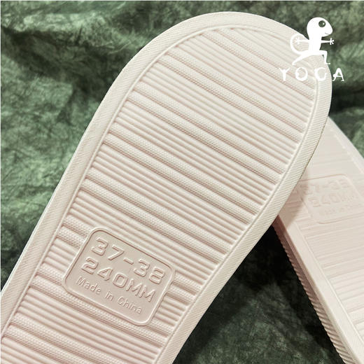 【现货秒发】壁虎瑜伽简易条纹拖鞋【云拖】超轻便柔软拖鞋 商品图6