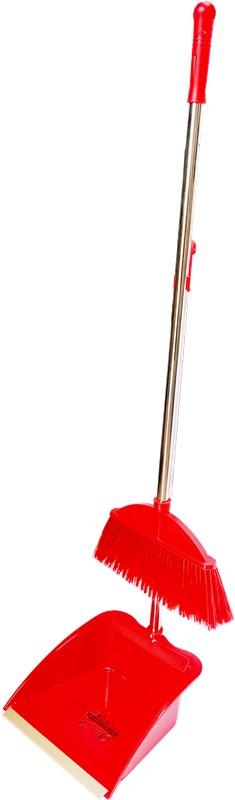 优而佳不锈钢柄垃圾铲软胶丝扫把套装室内居家办公室软毛扫帚尘必洁地板簸箕笤帚塑料扫把斗组合套装不锈钢家用撮箕笤帚不粘头发扫地神器扫帚垃圾铲 商品图6