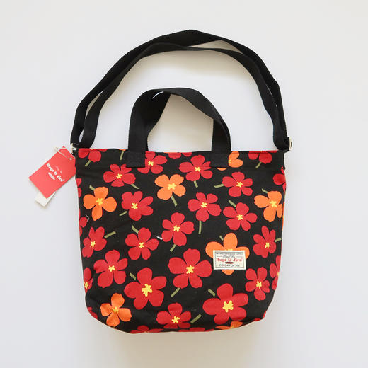 HUJI祤集HoriSling手提斜挎包插画小花朵朵 商品图1