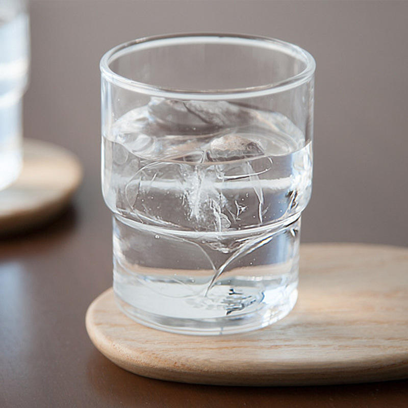 日本进口东洋佐佐木金奖产品 强化玻璃杯家用可收纳耐热无铅玻璃