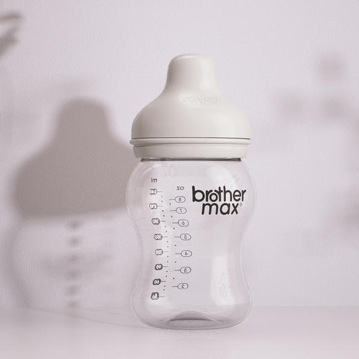 brothermax麦克斯兄弟初生婴儿宽口径玻璃奶瓶新生儿宝宝防呛奶断奶 商品图1