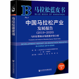 中国马拉松产业发展报告(2019-2020) 马拉松赞助市场指数评价分析 2020版