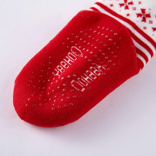 英氏婴儿袜子男女宝宝柔软防滑针织厚袜YIWBJ30011A01 商品图3