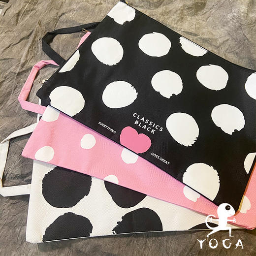 单拍不发货 【布艺文件袋】拉链大容量A4文件袋护照袋手提袋 商品图4