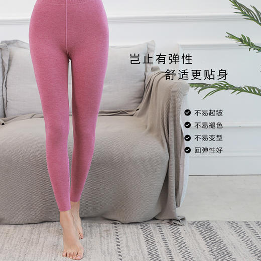 秋冬磨毛瑜伽裤 大码打底裤女保暖无痕保暖裤子 商品图2