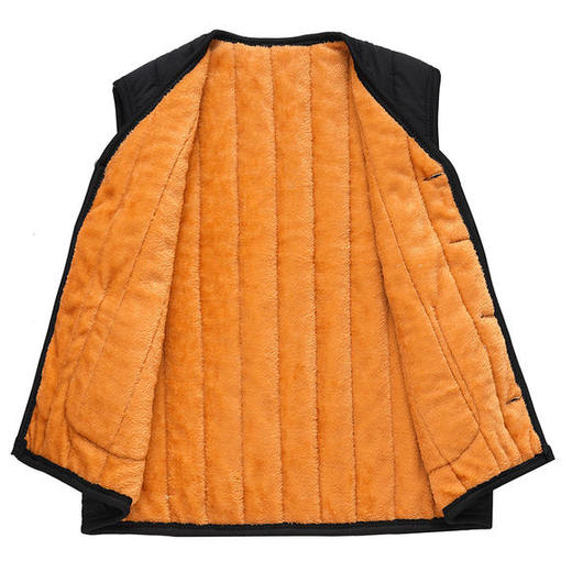 MQ-3028-211新款男士加绒加厚保暖马甲坎肩 商品图1