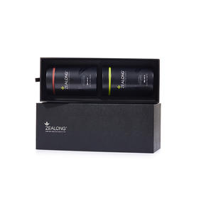 ZEALONG杰境 经典系列有机茶双罐礼盒 40g*2 红茶或绿茶任选2罐