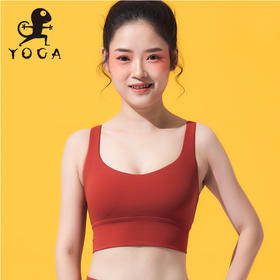 壁虎瑜伽《赫本-上衣》夏季新款裸感美背Bra（有胸垫）
