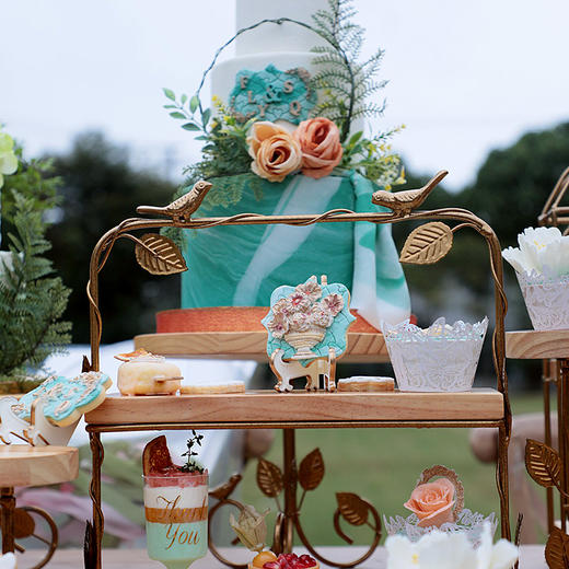 【甜久荟  婚礼甜品台-Tiffany蒂芙尼蓝】甜蜜浪漫 口味丰富 视觉与味觉的双重盛宴 商品图2