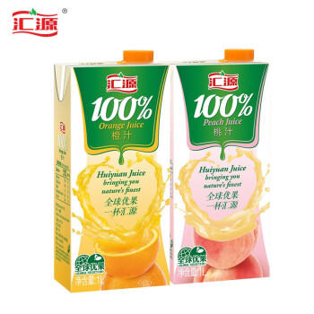 汇源100%果汁 1L（仅供济南市区）（随机发） 商品图3