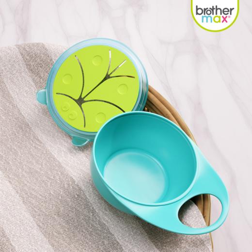 brothermax原装进口宝宝学吃训练防摔便携餐具婴幼儿童零食辅食碗 商品图0