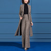 SSGS-J596时尚毛呢阔腿裤套装 商品缩略图1