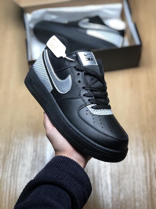 Air force1 07 黑银3M 结构主义风格 反光低帮 诠释空军市场最高品质 商品图1