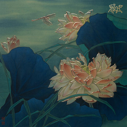 铜师傅手工錾刻铜雕画清梦