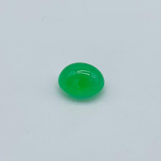 派瑞翡翠 翡翠戒面 糯种 绿色 商品图3