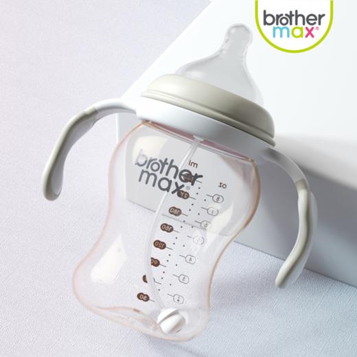 brothermax 原装进口新生婴儿宝宝带手柄防漏奶瓶 商品图0