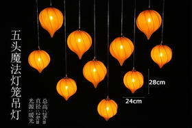 五头魔法灯笼吊灯【运费自理】