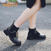 safiya索菲娅方扣加绒切尔西靴冬网红舒适粗跟女靴SF94118227 商品缩略图2