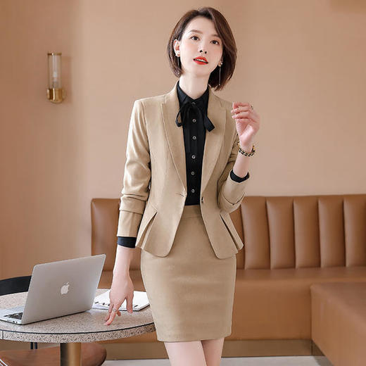 JH-EZ750X秋季新款时尚气质职业套装 商品图0