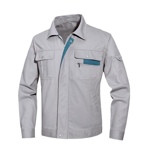 纯棉工作服套装男士春秋工厂车间劳保汽修工地建筑耐磨厂服定制 商品图3