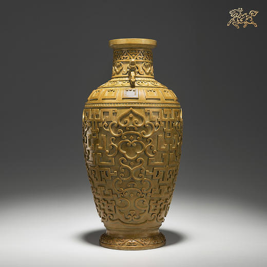 新品 铜师傅 全铜摆件《美好生活花瓶》铜工艺品 家居饰品 花瓶 现货