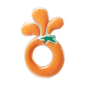 brothermax磨牙棒牙胶婴儿0-3-6-12月宝宝牙咬胶玩具苹果草莓橙子