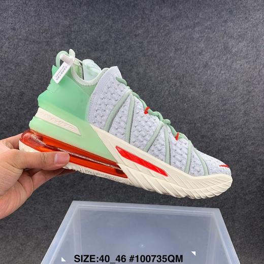 🔥💯新款🔥🉐Nike LeBron 18 詹姆斯18代男子编织透气气垫减震篮球鞋 ！ 商品图0