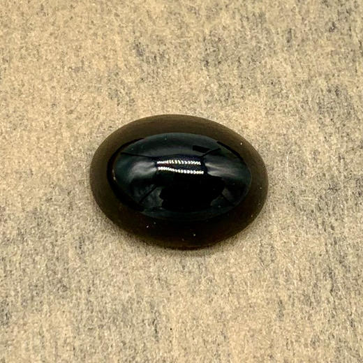 派瑞翡翠 翡翠戒面 糯种 墨翠 商品图3