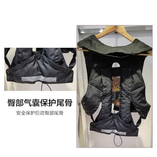 圣盾防护背心气罐护甲-0.08秒极速充气 保护腰椎 SDQS001 商品图5