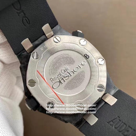 JF厂神器  爱彼AP 皇家橡树离岸型DIVER潜水腕表，升级版锻造碳纤维 15706,其升级特点:1.面玻璃升级为超通透性2.圈口内影升级更接近正品3.表面升级为CD纹效果 商品图9