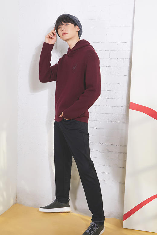 callisto羊毛混纺连帽毛衣 FPKNW091Y 商品图1