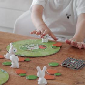 DJECO低幼益智小桌游小兔子大丰收