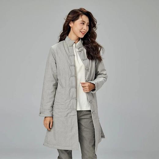 素道有机彩棉棉服 男女款 国风  100%棉 冬季保暖 传统盘扣 情侣款 收腰修身 不染色 亲肤舒适 商品图0