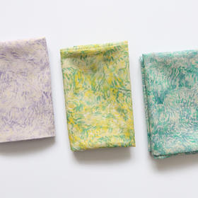 HUGOJIRO小方巾插画莫奈花园