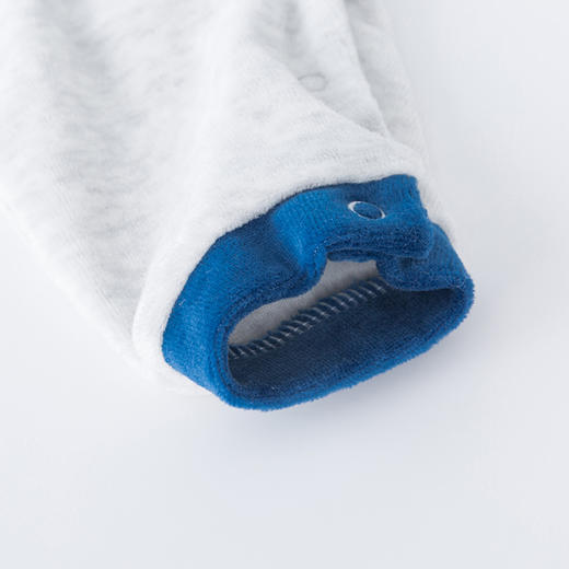 贝贝怡婴幼儿男童保暖洋气连身衣哈衣爬服连体衣 商品图12