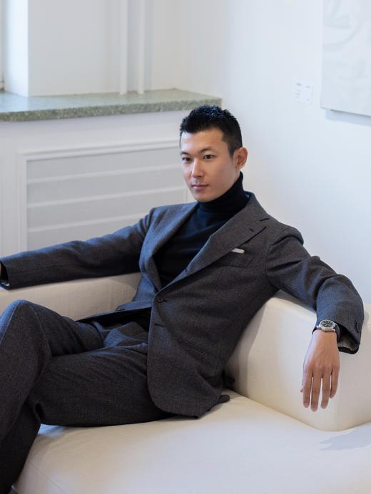 Cruciani 羊绒高领毛衣 黑色 商品图6