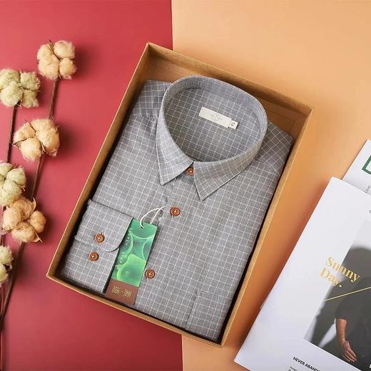 丨有机丨素道彩棉衬衫 亲肤棉质 纯棉长袖 商务型 休闲型 时尚款 男女衬衣 拒绝染色 毛孔友好 商品图2