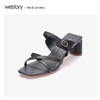 westory2020年夏季新品交叉凉鞋女一字带拖鞋两穿W20BJ60801 商品缩略图2