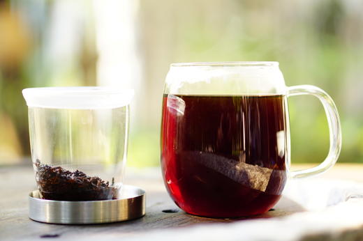 澜沧古茶2020年宫廷丹珠9粒装普洱茶熟茶盒装72g 商品图4