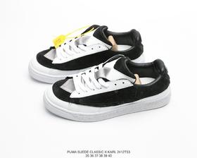 PUMA SUEDE CLASSIC X KARL 2 彪马50周年老佛爷联名低帮板鞋 编码：2412T53