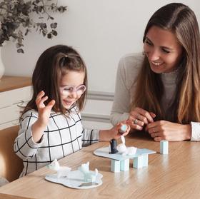 DJECO低龄儿童桌游冰川历险