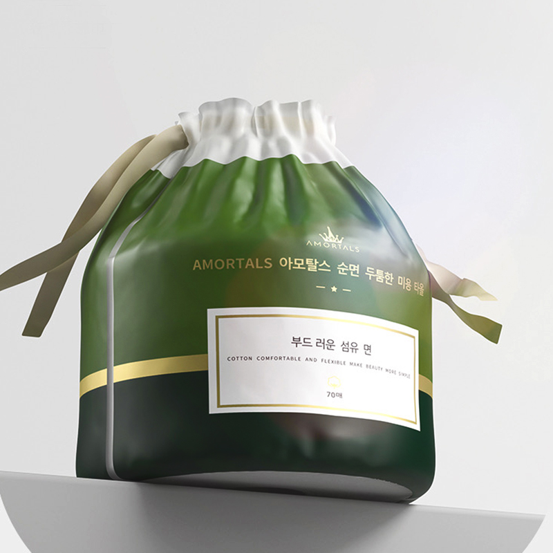 AMORTALS尔木萄 李佳奇推荐纯棉加厚洗脸巾 化妆棉 70片/包