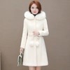 WE9173时尚中长款貂绒大衣女2020冬季新款 商品缩略图2