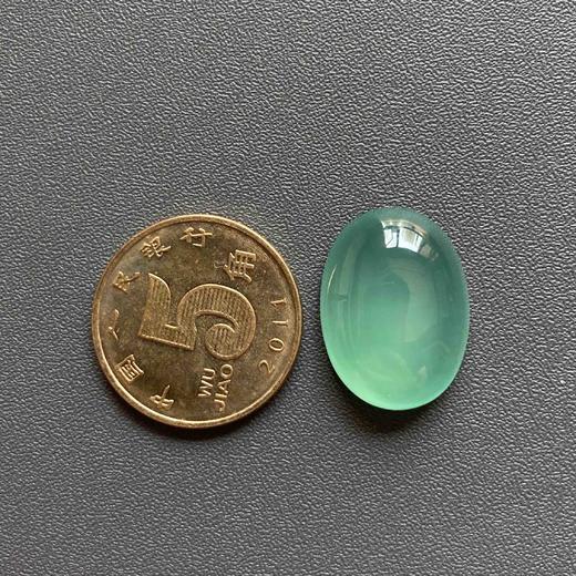 高冰种晴水绿翡翠大蛋面 商品图3